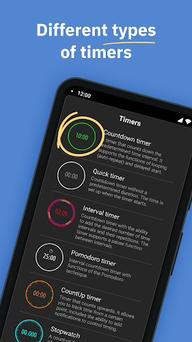 MultiTimer: Multiple timers 스크린샷 2