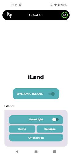 Dynamic notch iOS 16 - iLand Скриншот 1