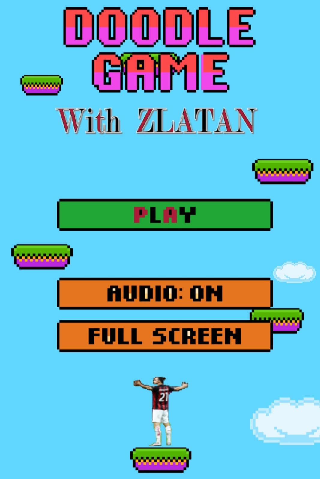 Doodle Zlatan Ibrahimovic Jump Capture d'écran 1