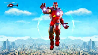 Iron Hero: Superhero Fight 3D スクリーンショット 1