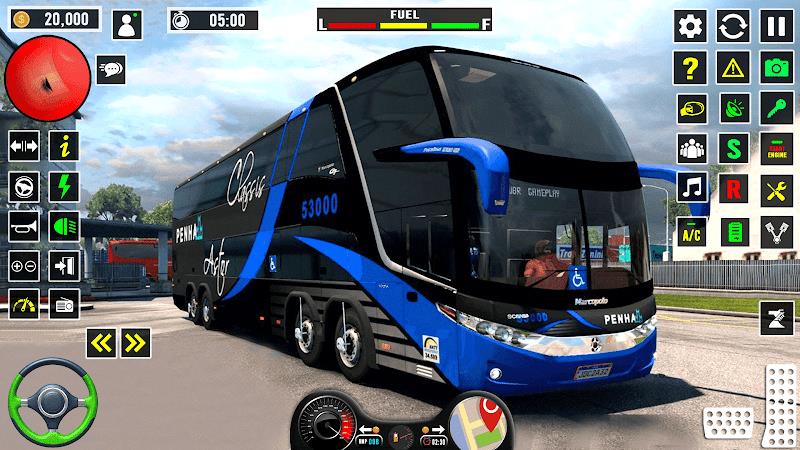 Bus Simulator: City Bus Games スクリーンショット 1