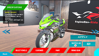 EngineRev-Ride Screenshot 1