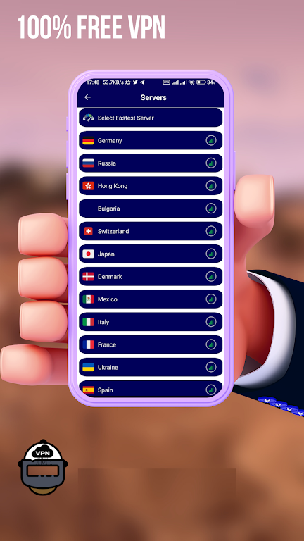 Gaming VPN - Turbo Boost Ping スクリーンショット 2