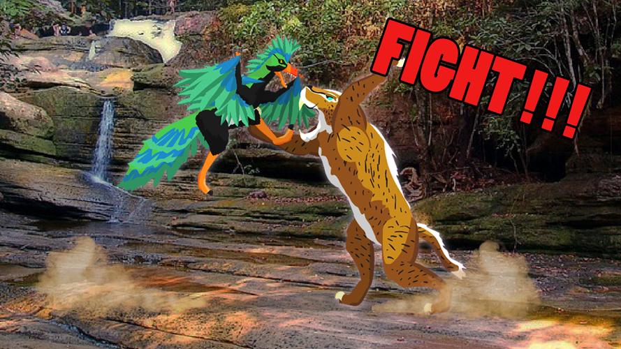 T-Rex Fights Ice Age Beasts Captura de tela 3