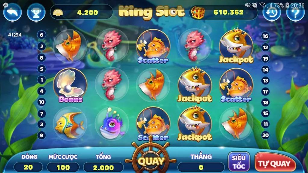 Thánh bắn cá ăn xu slots - bắn cá siêu thị スクリーンショット 2