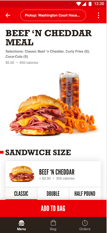 Arby's Fast Food Sandwiches スクリーンショット 3