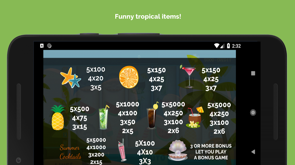 Lucky Vegas - Summer Cocktail Slot Jackpot Machine スクリーンショット 3