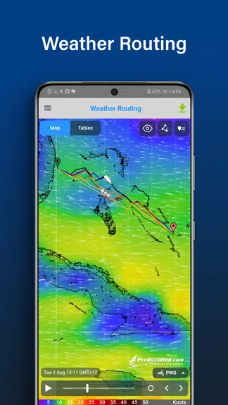 PredictWind Offshore Weather Capture d'écran 4