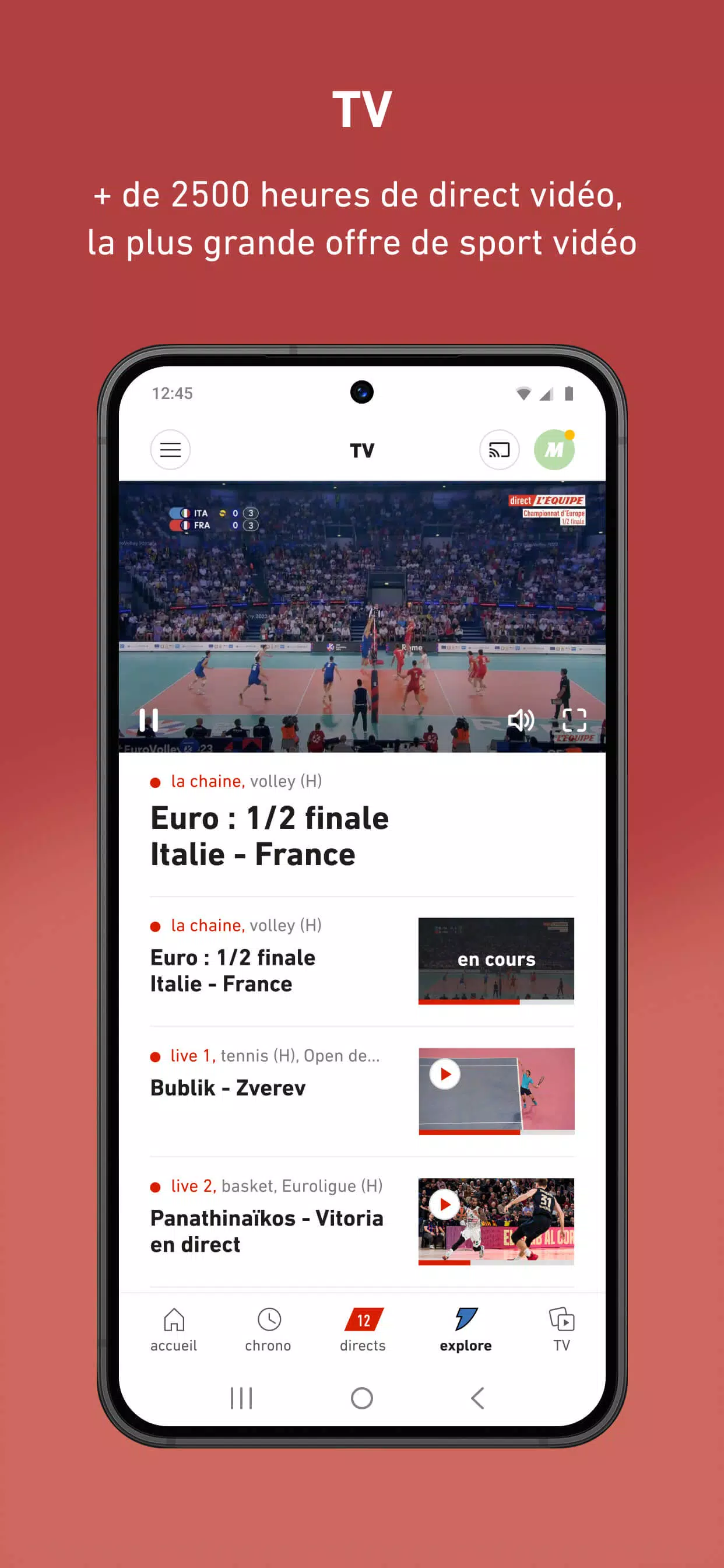 L'Équipe : live sport and news Captura de tela 3