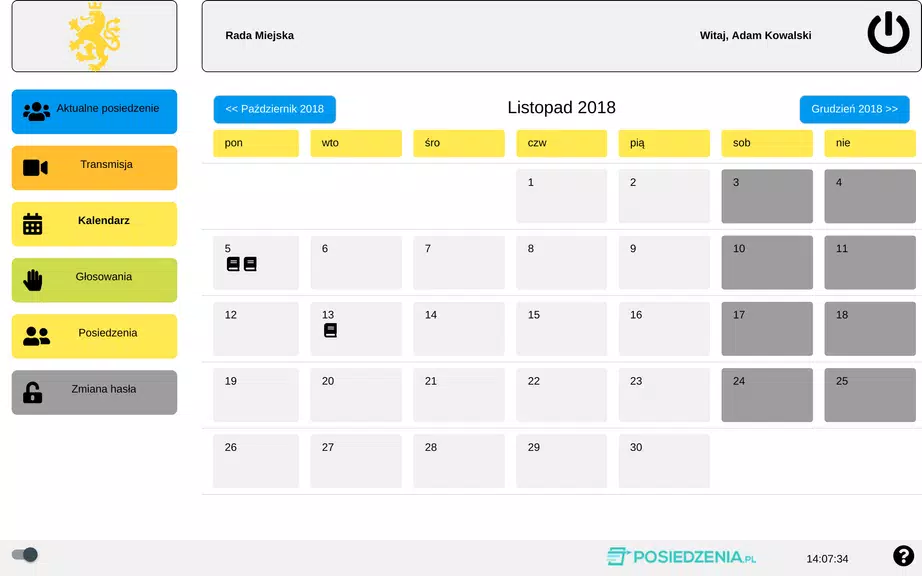 Posiedzenia.pl स्क्रीनशॉट 3