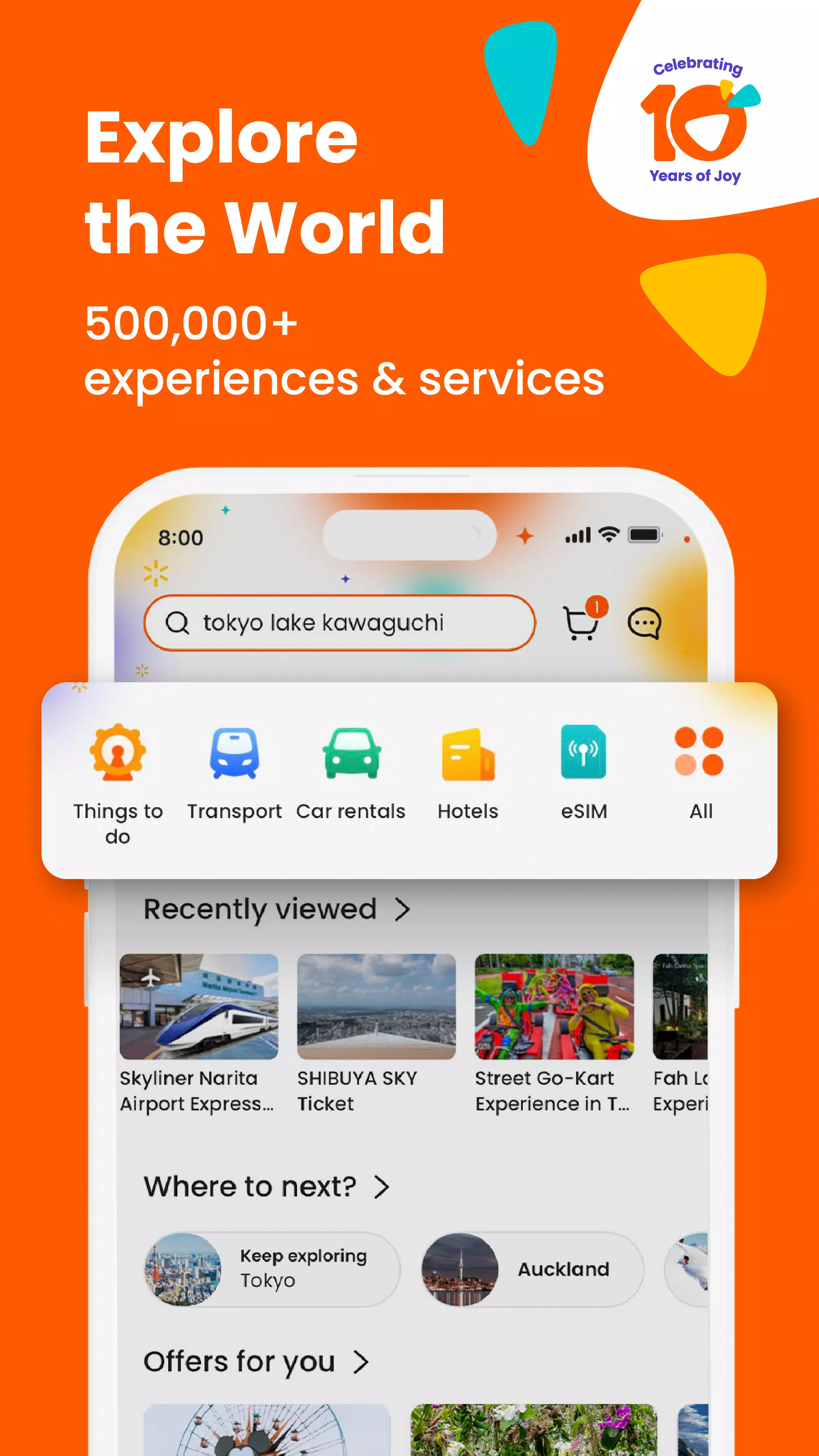 Klook: Travel, Hotels, Leisure Captura de tela 1