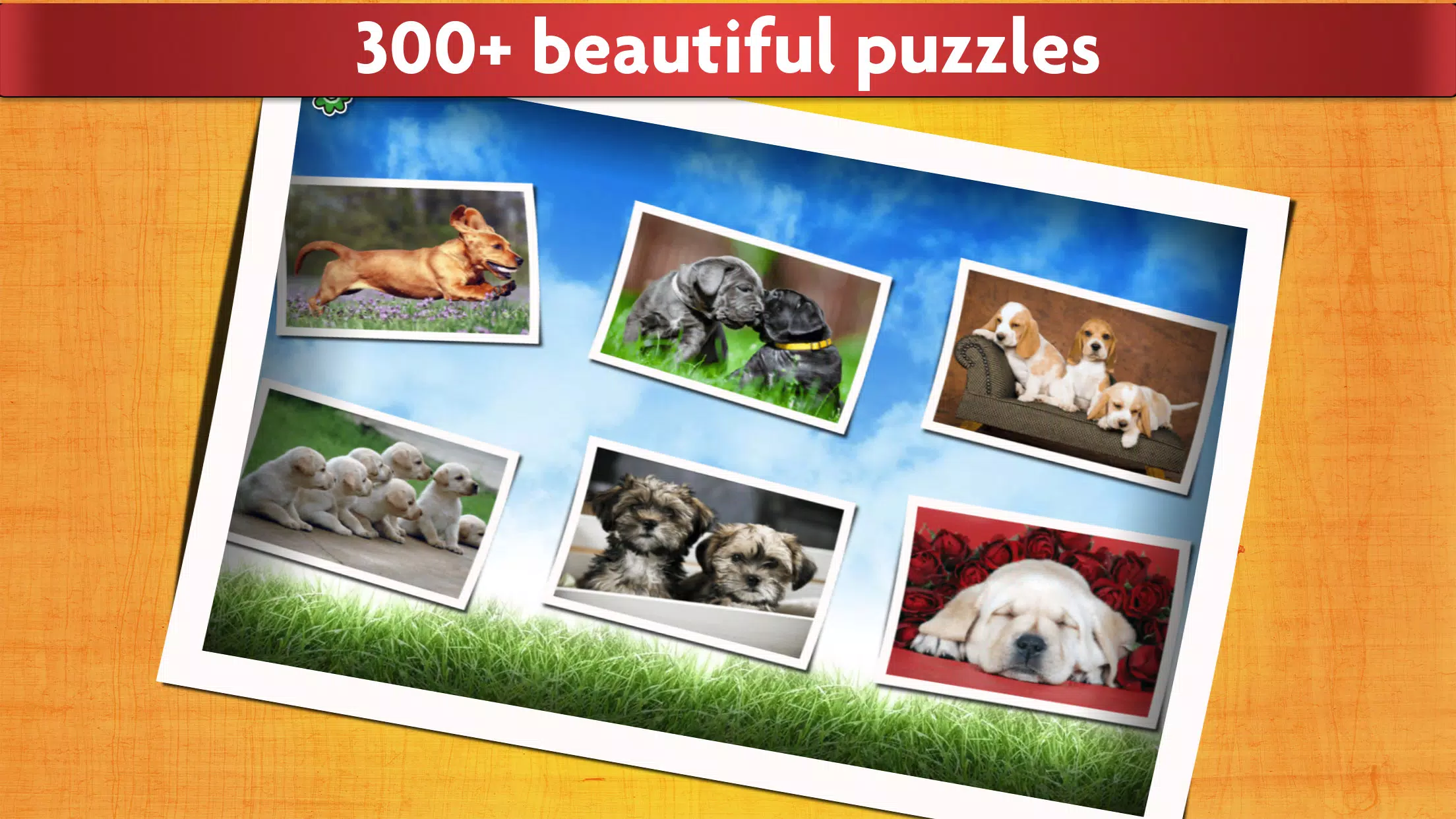 Puzzlespiel mit Hunde Kinder Screenshot 2