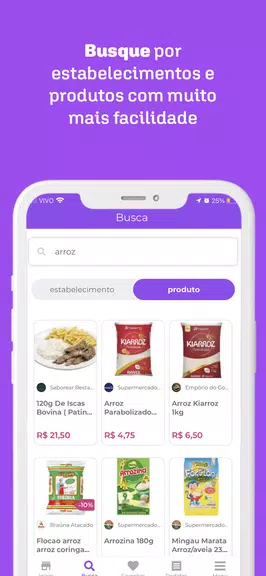 quero delivery: mercado e + Captura de pantalla 3