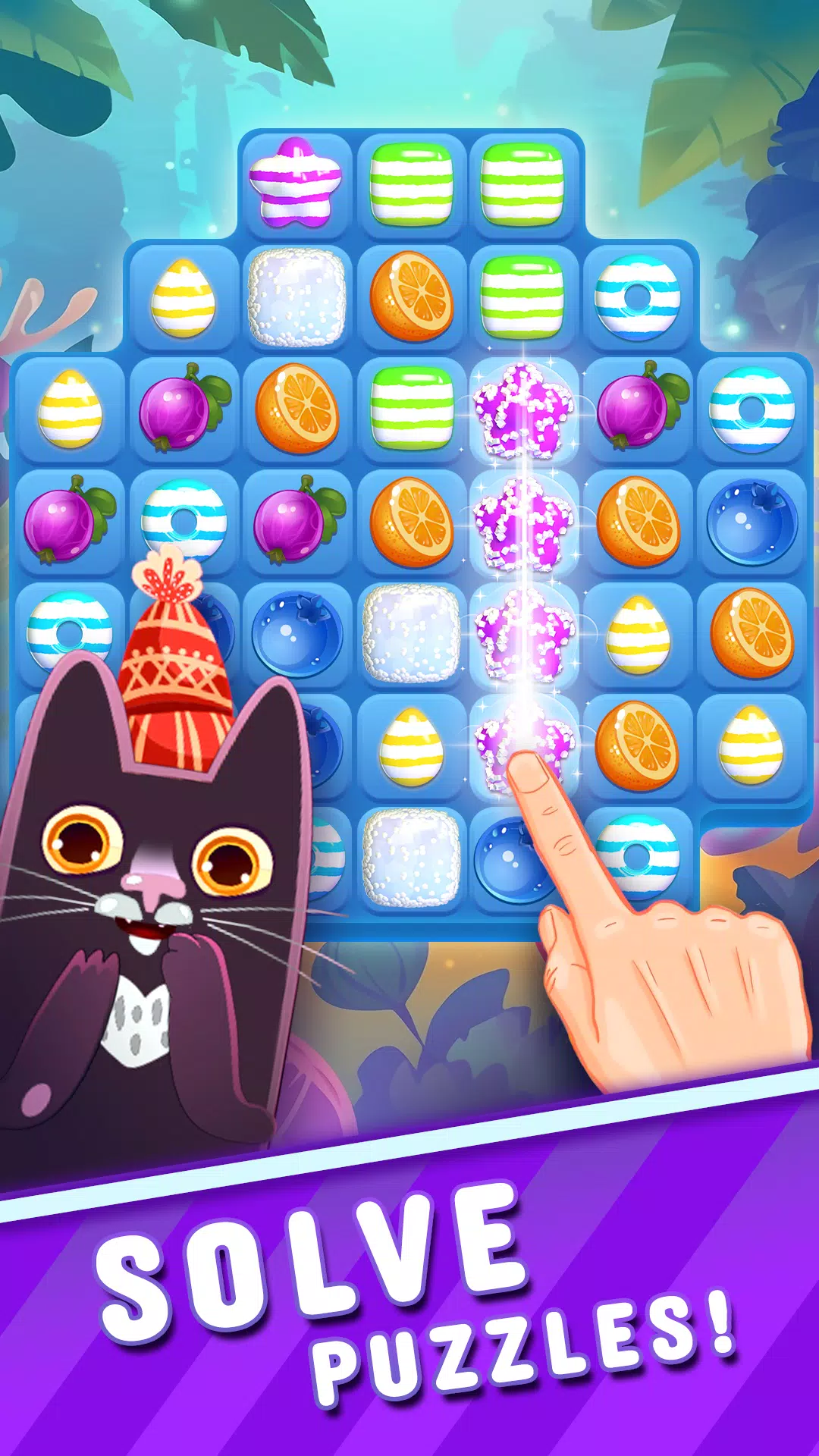 Bonbon: Match 3 Candy Puzzle Captura de tela 1