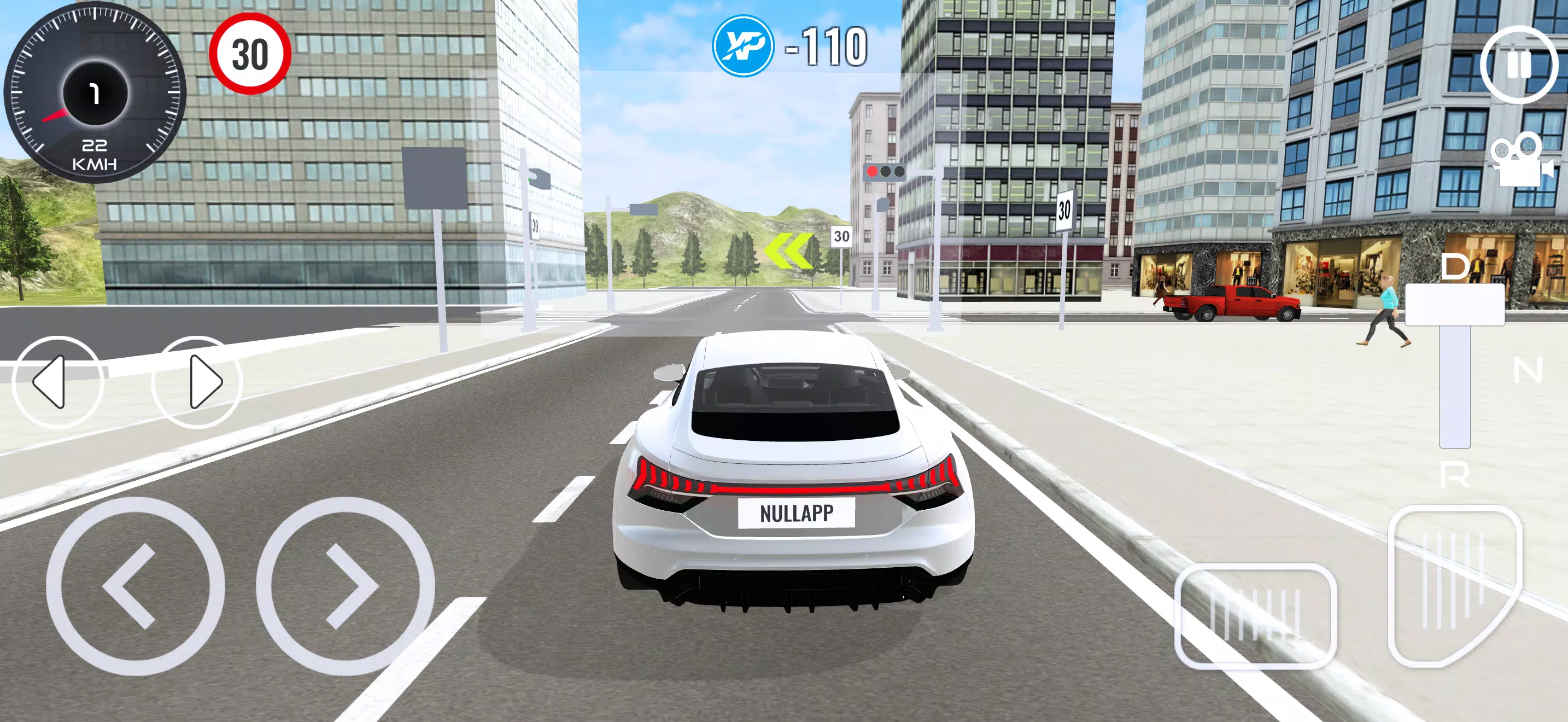 Driving School 3D Captura de tela 1