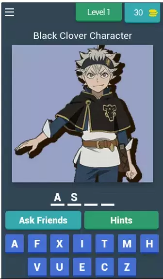 Black Clover Quiz Screenshot 1