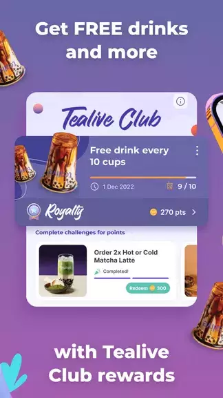 Tealive MY - Order Bubble Tea Скриншот 3