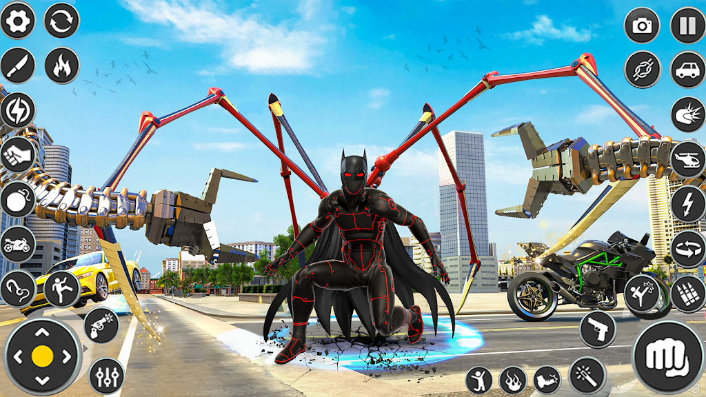 Flying Spider Rope- Hero Games应用截图第3张