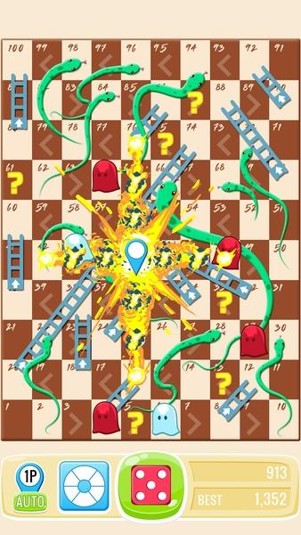 Snakes and Ladders the game Capture d'écran 3