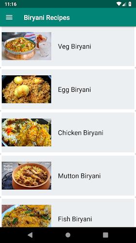 1000+ Biryani Recipes应用截图第2张