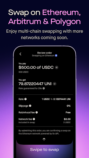 Robinhood Wallet Captura de tela 3