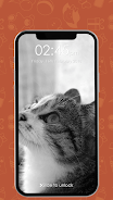 Kitty Cat Pin Lock Screen Captura de tela 4