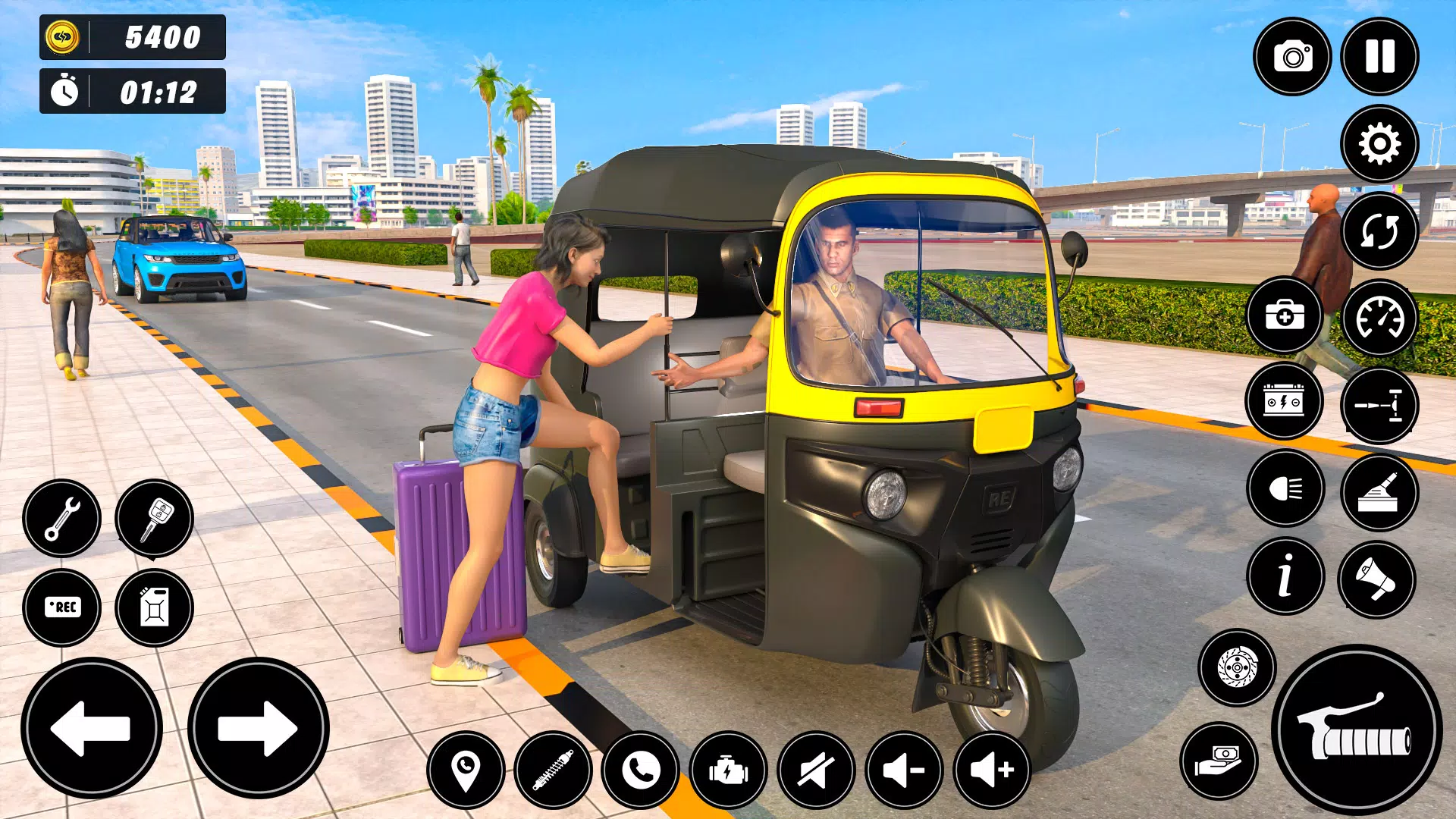 Auto Tuk Tuk Rickshaw Game應用截圖第2張