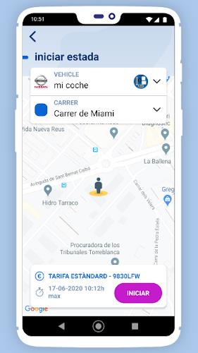 Aparcar App Captura de pantalla 4