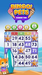 Bingo Pets: Summer bingo game Captura de tela 1