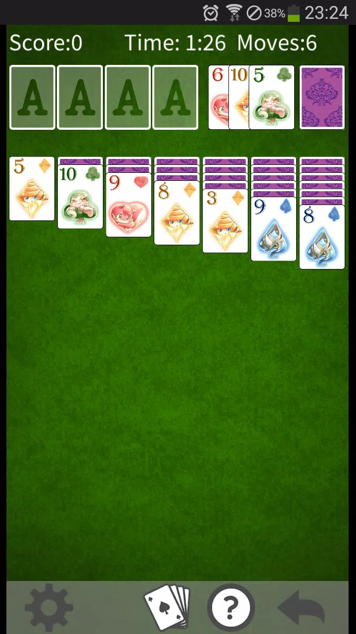 Solitaire Monsters स्क्रीनशॉट 1