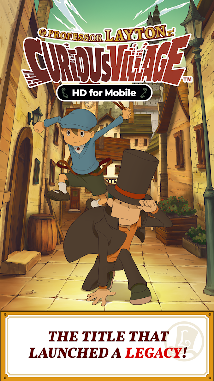 Layton : l'étrange village HD Capture d'écran 1