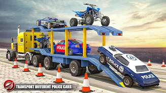 Police Transport Car Parking Screenshot 4