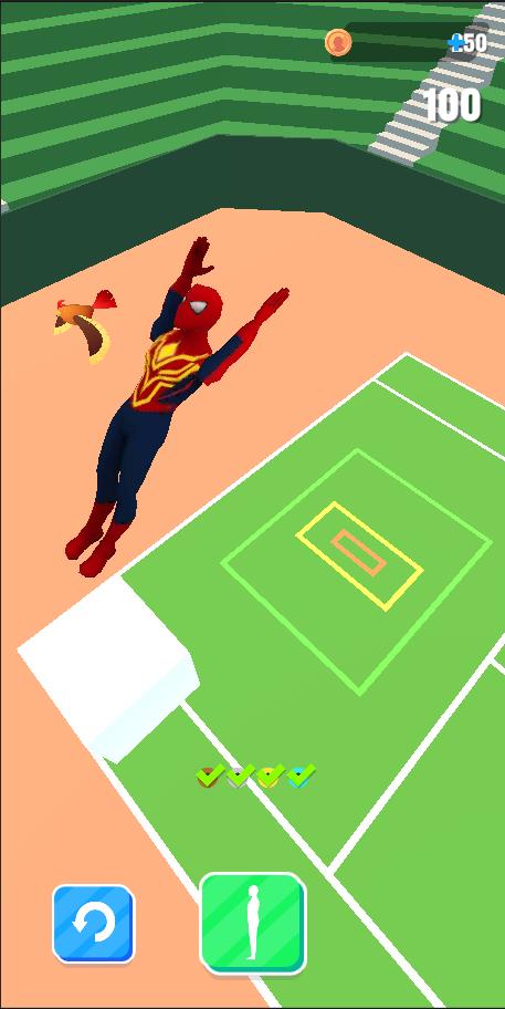 Superhero Flip Jump: Sky Fly Скриншот 2