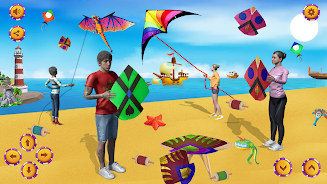 Kite Game 3D Kite Flying Games स्क्रीनशॉट 2