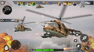 Gunship Air Combat Sky Fighter 스크린샷 3