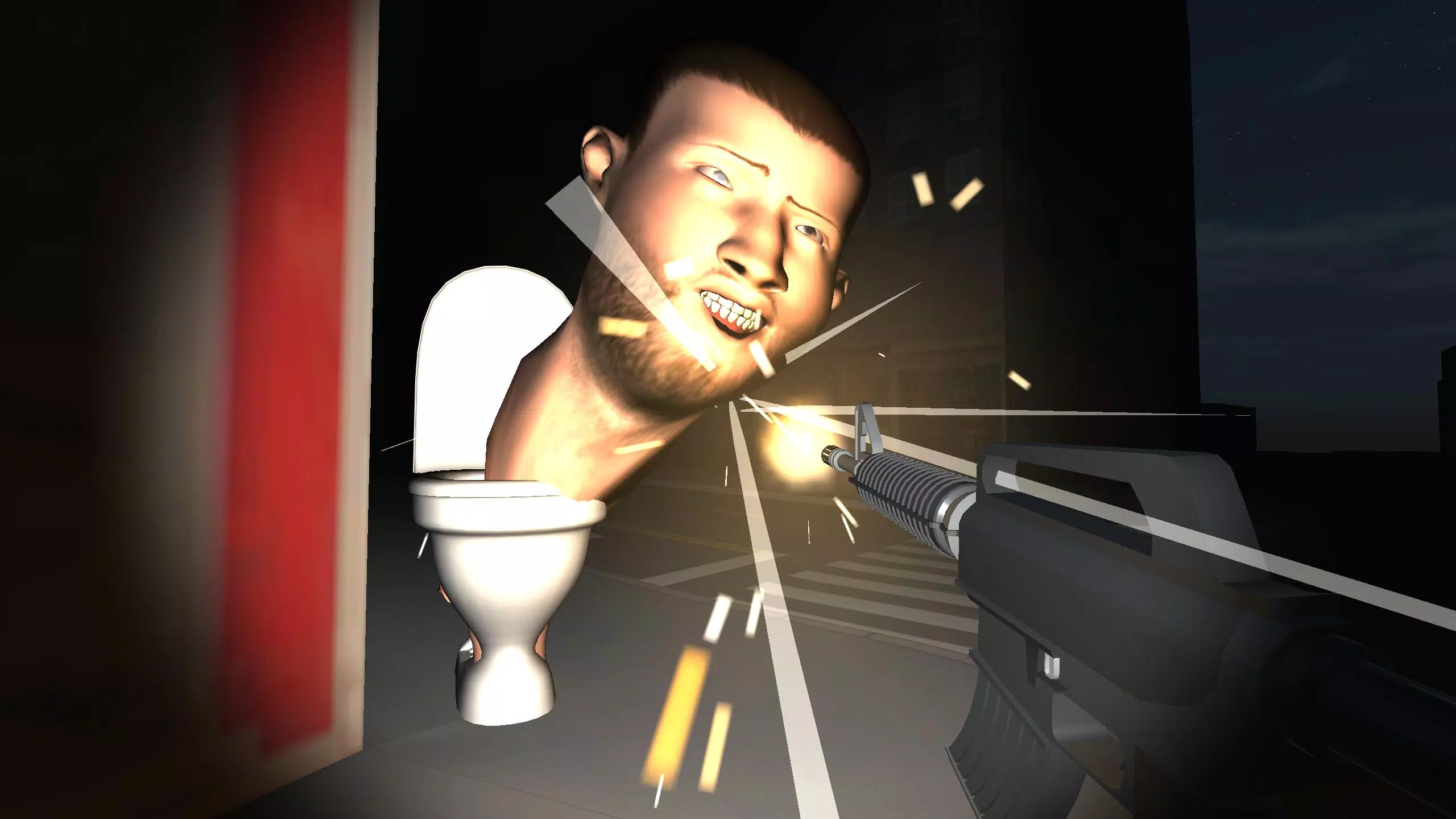 TOILET SHOOTER HORROR GAME MOD 스크린샷 1