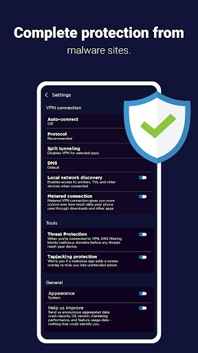 Secure VPN - A private browser スクリーンショット 4