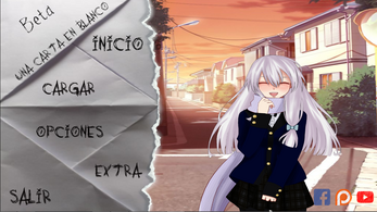 Una Carta en Blanco /Blank Letter(Beta) Español - English スクリーンショット 1