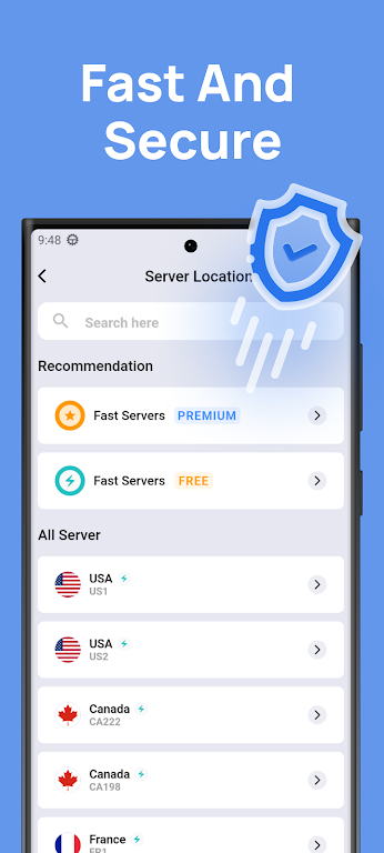 Turbo Secure VPN: Fast Proxy應用截圖第3張