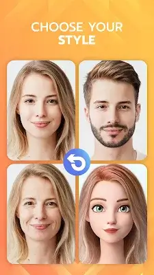 FaceLab Face Editor, Aging App Screenshot 1