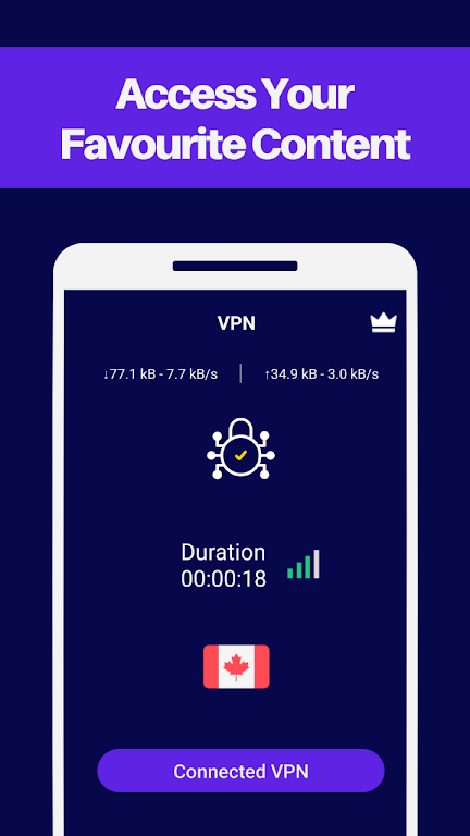 World VPN Proxy - Peace VPN Screenshot 1