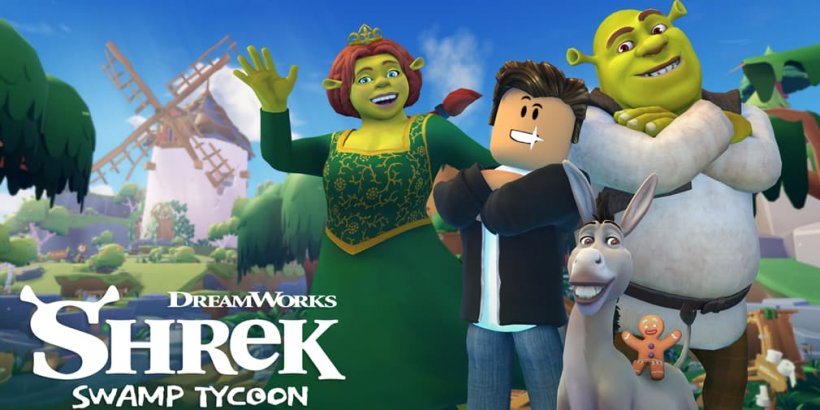 Shrek Swamp Tycoon chega ao Roblox