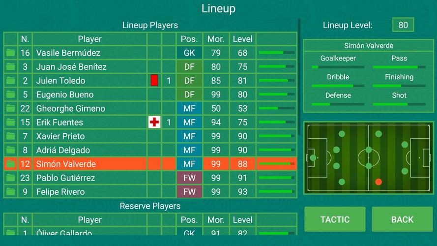 Football Team Manager應用截圖第1張