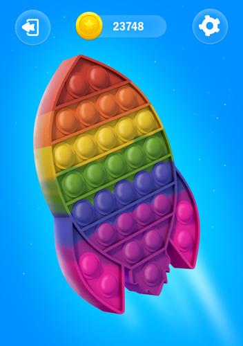 Antistress Rainbow Popit Toys Screenshot 2