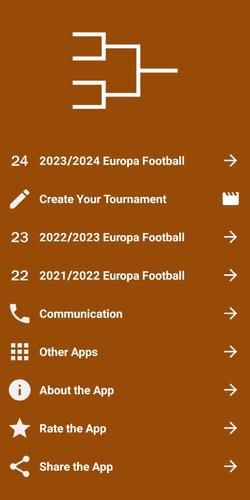 Europa Football Calculator 23 スクリーンショット 1
