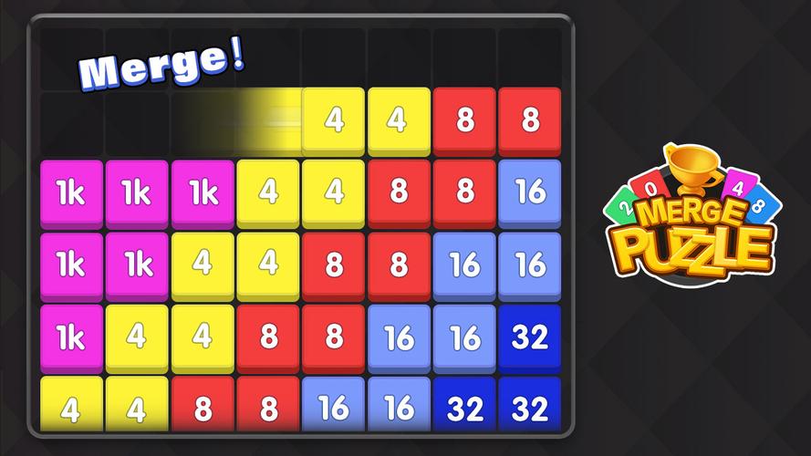 Merge Block - number games Screenshot 3