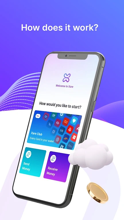 Xare - Share Debit,Credit card应用截图第3张