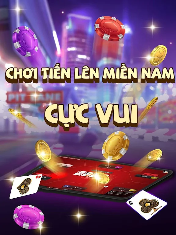 Tiến Lên: Tien len mien nam, tien len - OFFLINE應用截圖第1張