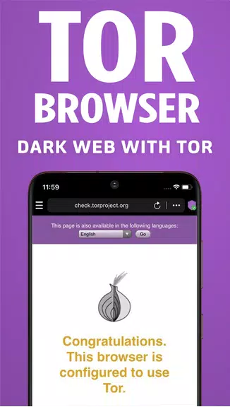 TOR Browser: OrNET Onion Web Captura de tela 2