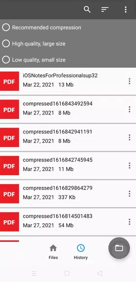 PDF Small - Compress PDF スクリーンショット 2